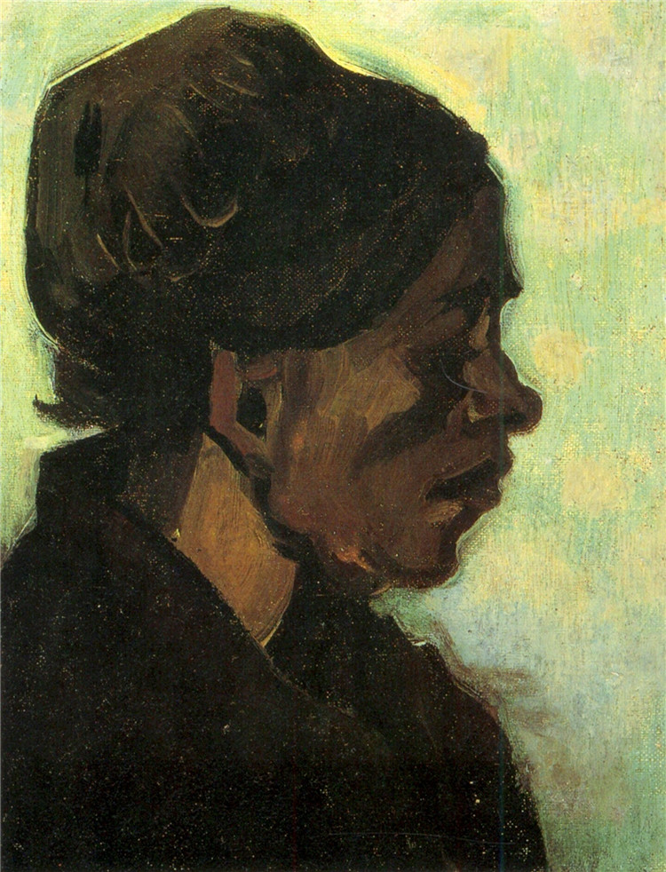 Head Of A Brabant Peasant Woman With Dark